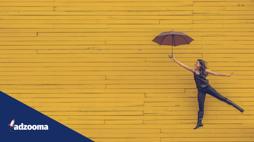 Woman with an umbrella